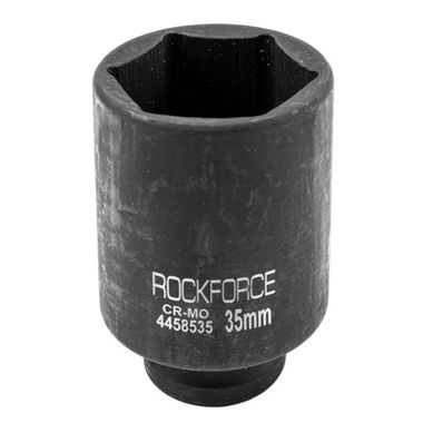 Головка ударная глубокая 35мм 6гр. 1/2'' RockForce##Rock FORCE RF-4458535