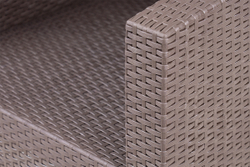 Комплект мебели Arizona Set, венге (на 4 персоны)