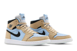 Кроссовки Jordan Air Jordan 1 High Zoom Air Cmft "Sesamepsychic Blue" (Женская размерная сетка)