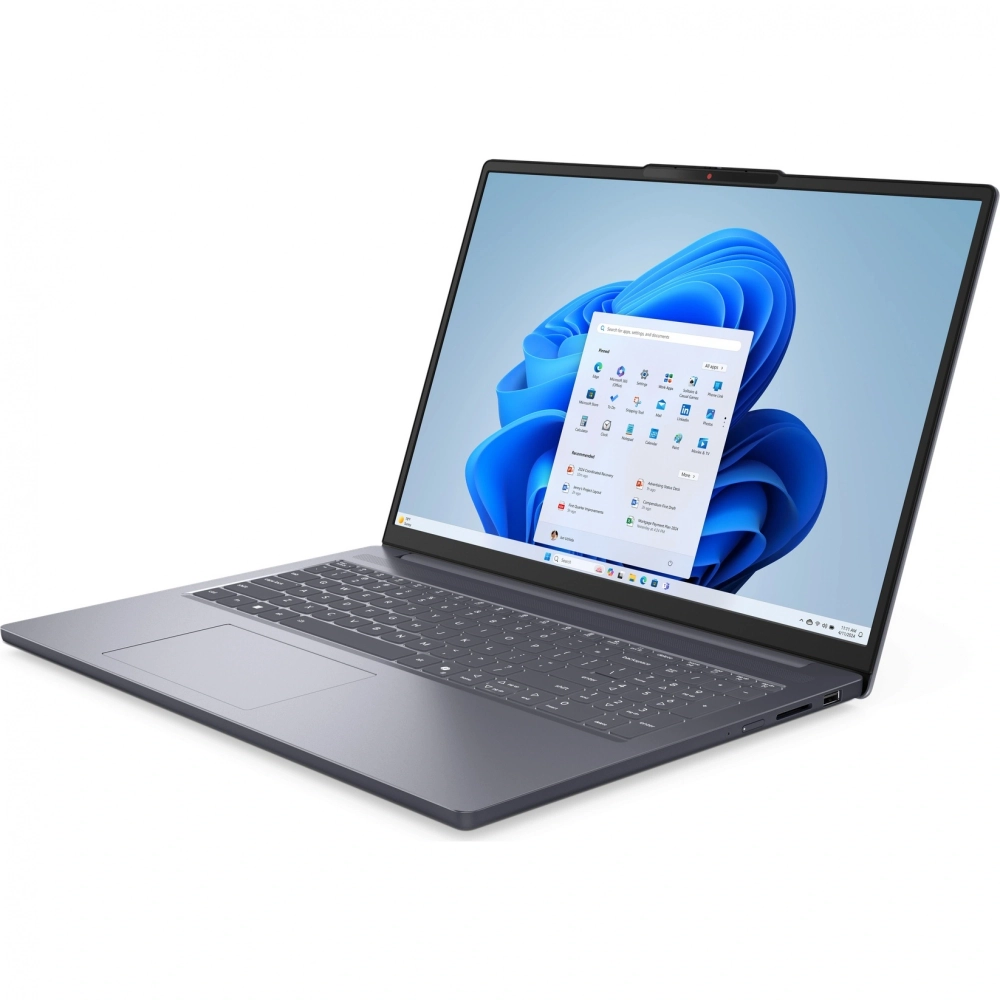 Ноутбук Lenovo IP3 Slim 16IRH10 16" WUXGA IPS, Intel Core i5-13420H, 16Gb, 512Gb SSD, no OS, серый (83K2000WRK)