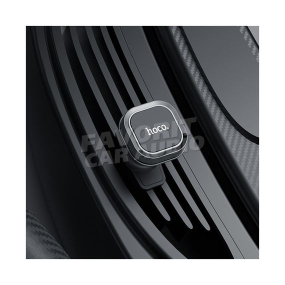 Держатель HOCO CA52 Intelligent воздуховод магнит серый