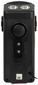 ЭРА Фонарь для велосипеда аккумуляторный VA-802 с сигналом и держателем