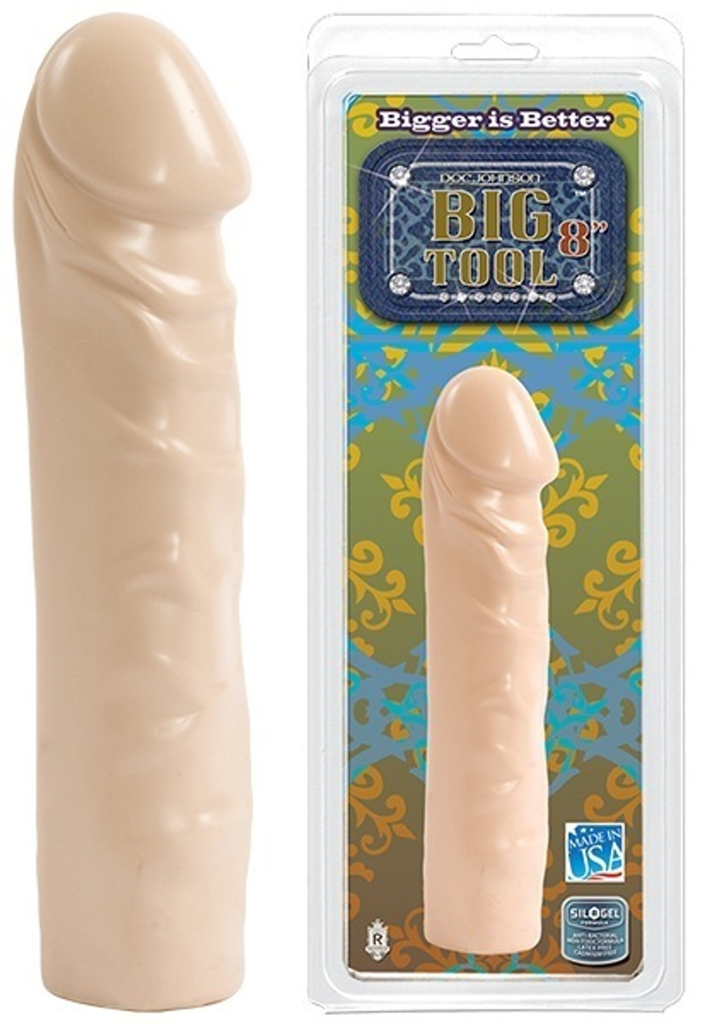 Телесный фаллос BIG TOOL