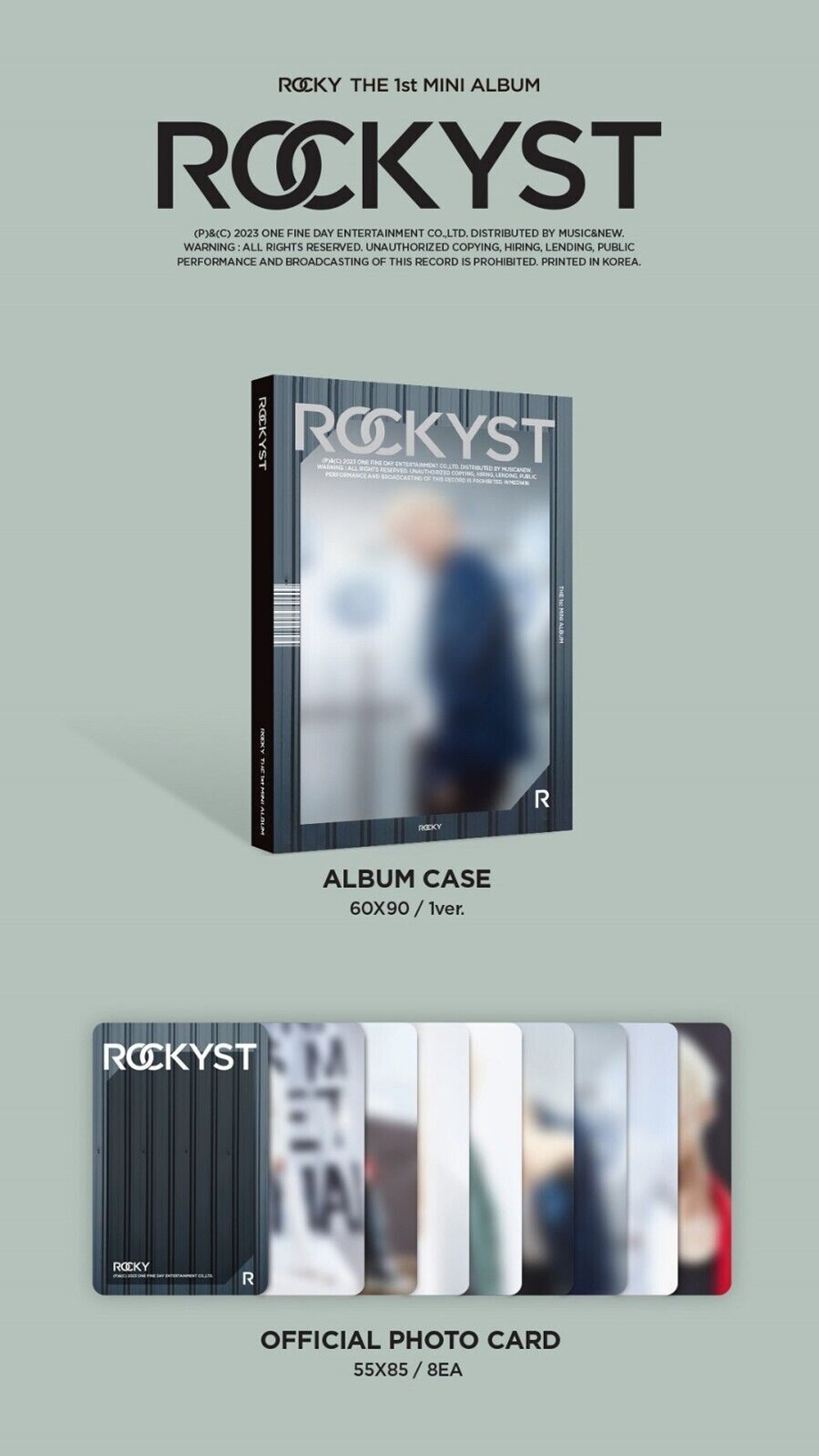 ROCKY PARK MIN HYUK- ROCKYST [Platform ver.]