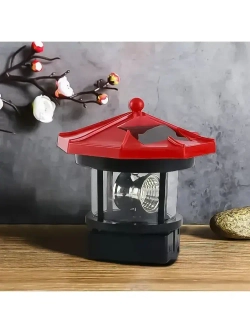 Маяк на солнечной энергии Misterion, красно-белая