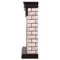 Портал Firelight Bricks Wood Classic камень коричневый, шпон темный дуб — (2)