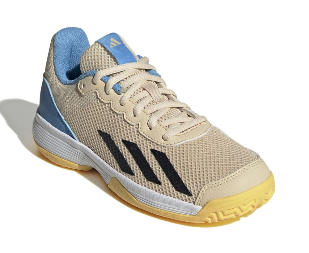 Детские теннисные кроссовки Adidas Courtflash K - Beige