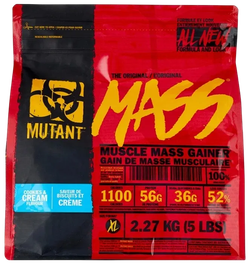 MUTANT Mascle Mass Gainer 2270 гр , Гейнер