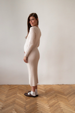 Платье Стефания для беременных, Кремовый