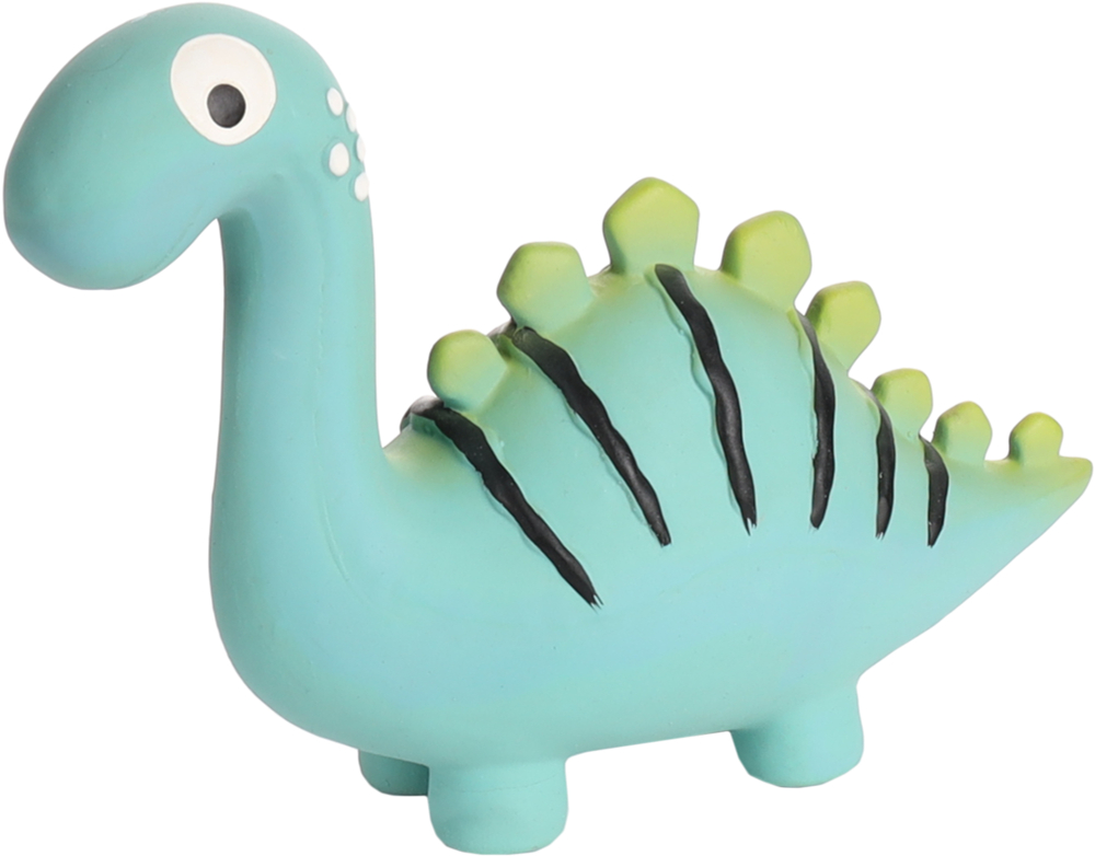 FLAMINGO Игрушка латексная для собак "Динозавр зеленый"