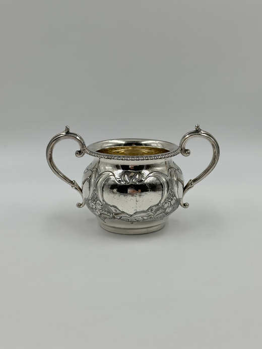 Посеребренная сахарница Sheffield