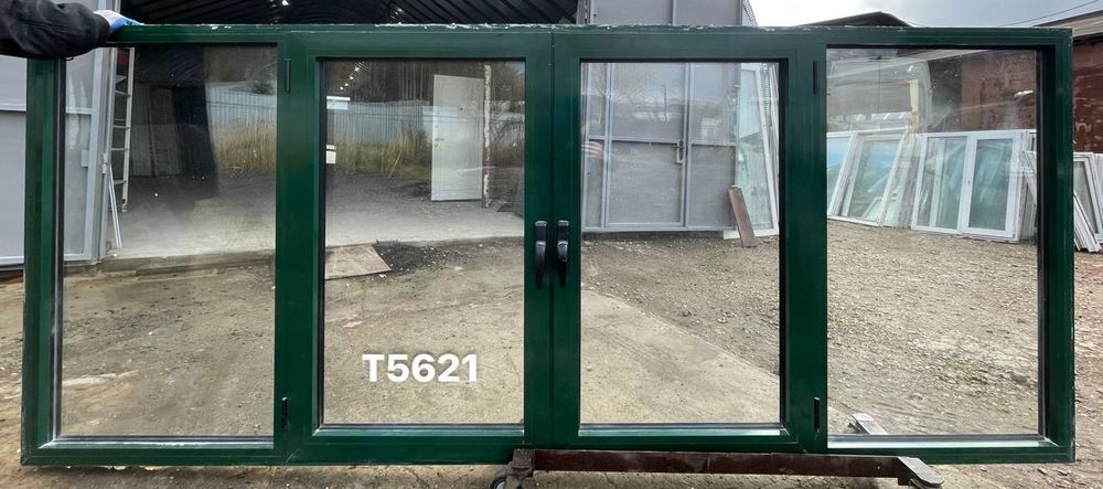 Окно Алюминиевое Б/У 128(в) х 305(ш)