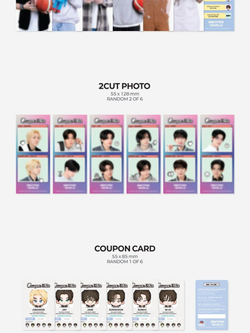 товары ENHYPEN - WORLD COUPON CARD COLLECTION CAMPUS LIFE SPECIAL Version