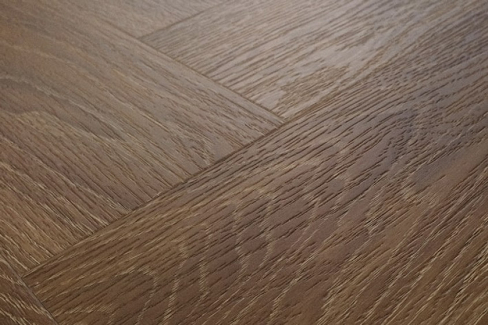 Кварц-винил SPC Floor Factor Herringbone 5 мм Tobacco Braun Oak 2.187м2