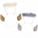 Ободок карнавльный «Нимб ангела», микс