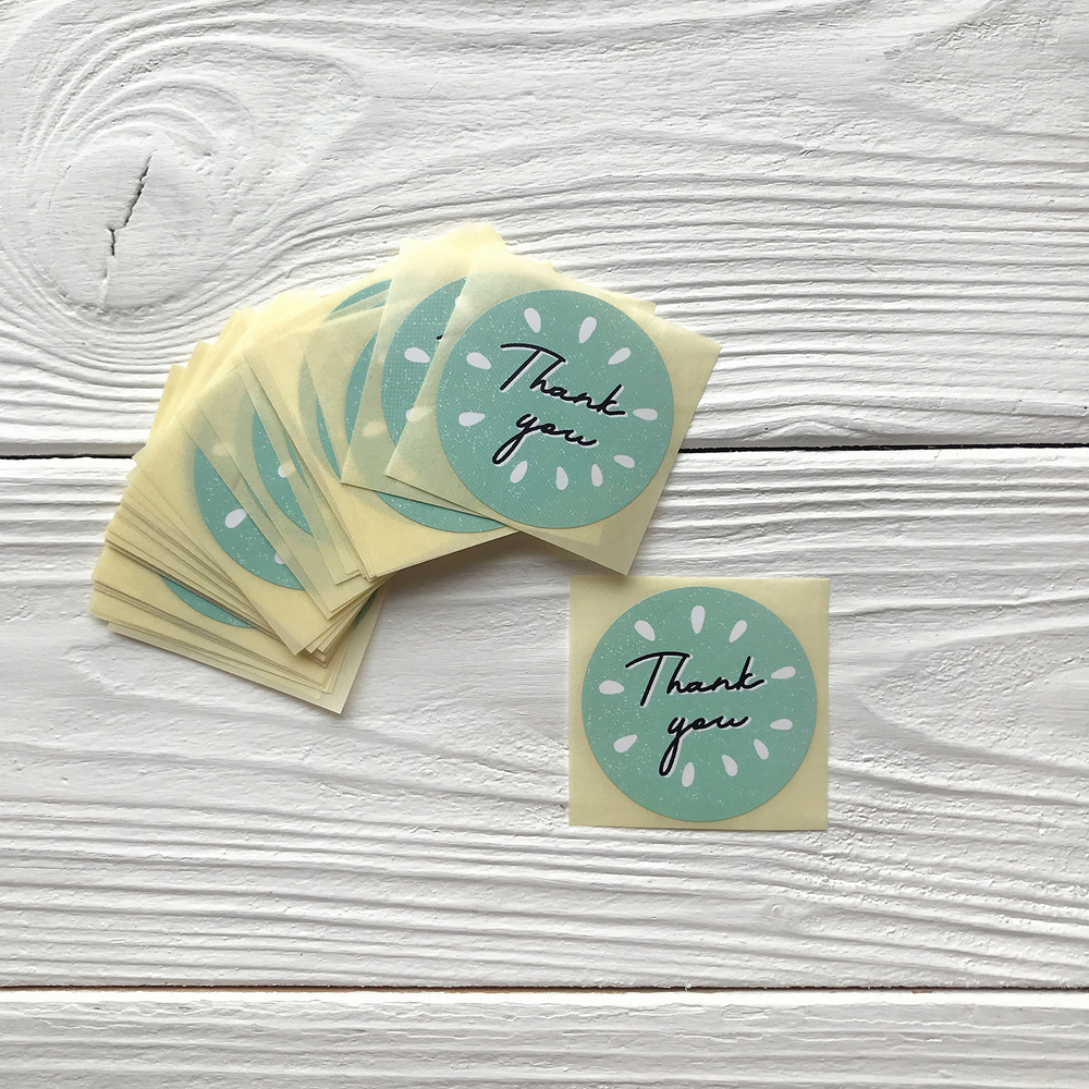 Наклейки Thank you