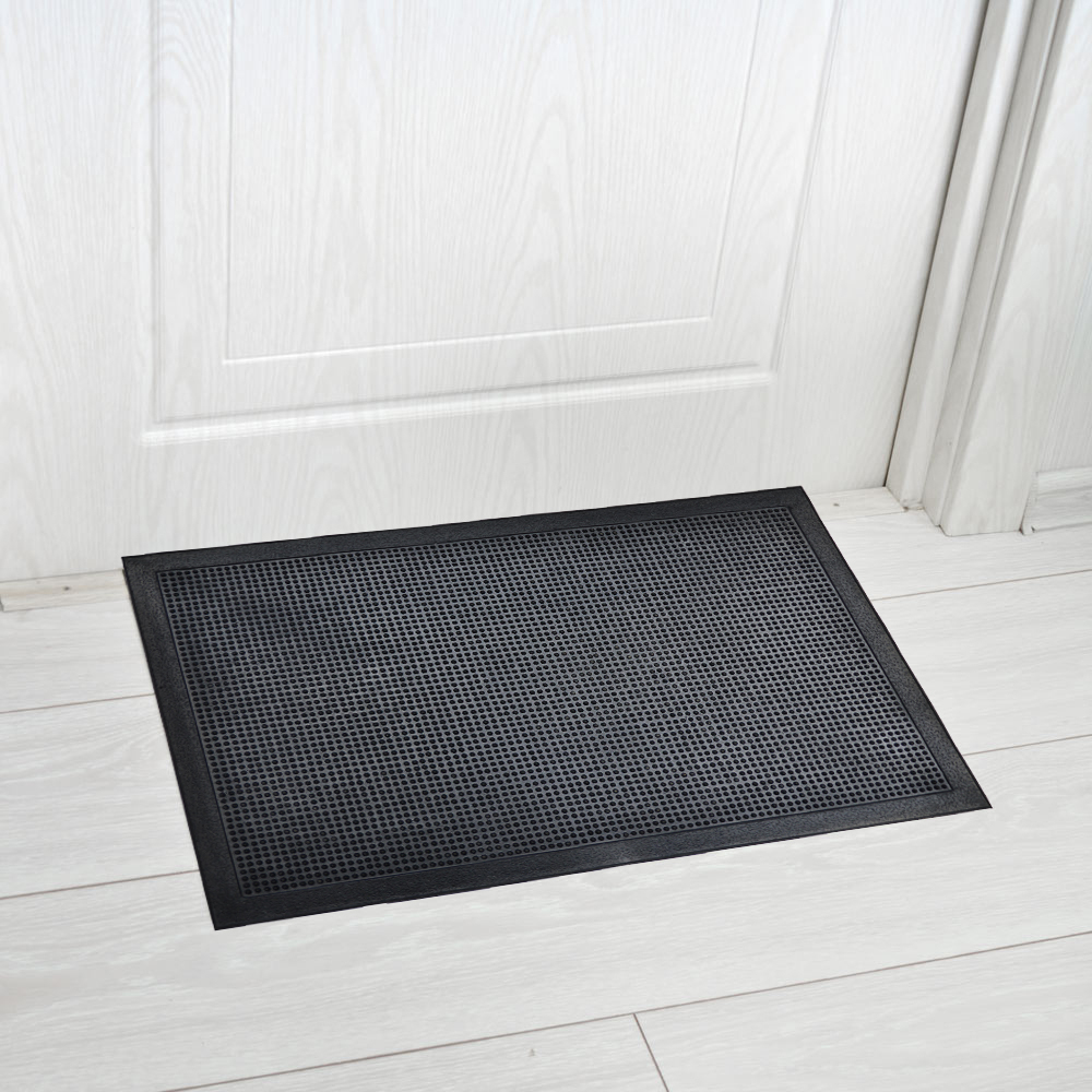 Коврик 40*60см придверный резиновый PIN MAT "Игольчатый"