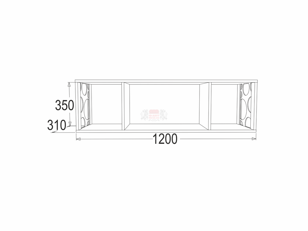 Уголок школьника Омега 16 полка навесная 1