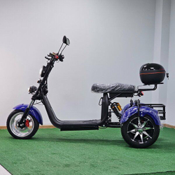 Электроскутер CITY COCO TRIKE GT X12 Grand, трицикл, 3000 Вт, красный, 60В, 20Ач