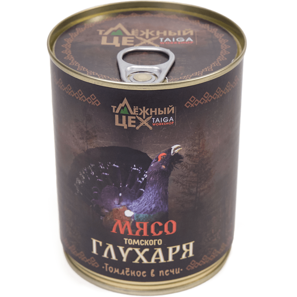 Мясо Томского Глухаря томленое в печи  338г.