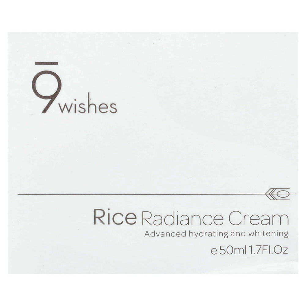 9Wishes, Рисовый крем для сияния кожи, 50 мл (1,7 жидк. унц.)