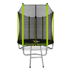 ARLAND Батут 6FT с внешней страховочной сеткой и лестницей (Light green)