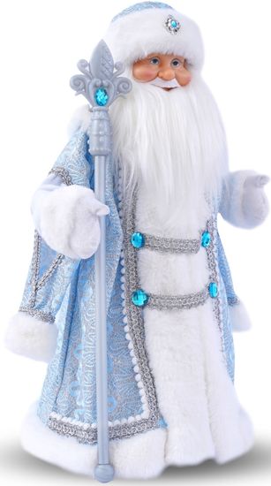 Дед Мороз Большой (синий) (текстиль) – Премиум 500 г.