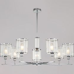 Люстра на штанге ILLUMICO KOPNINI IL1183-8C-79 CR KOPNINI