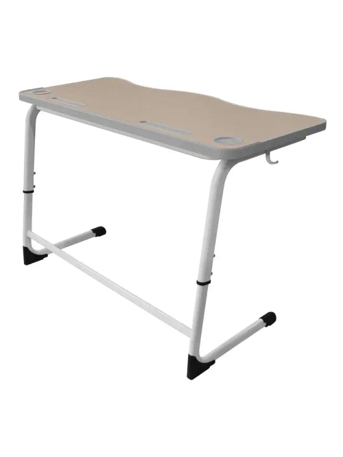 Школьный стол ШСТ62 столешница МДФ с литой бесшовной кромкой, плоскоовальная труба