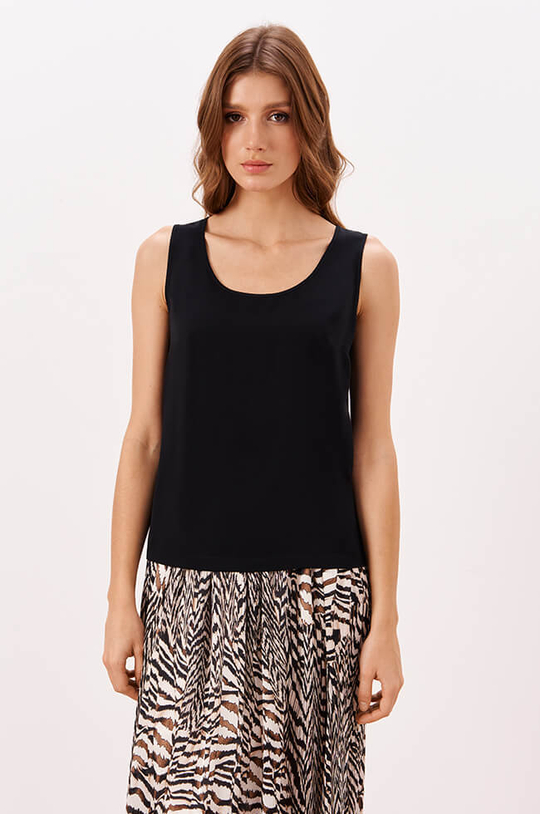 23302 Блузка женская (черный)