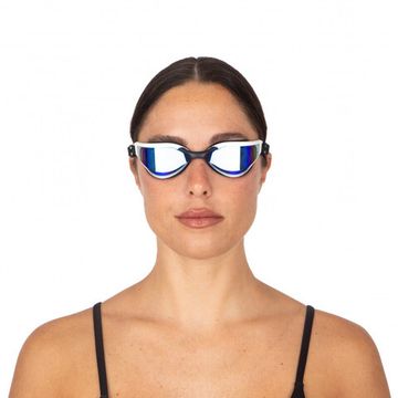 Очки для плавания Seac Rocket зеркальные стекла черный/белый