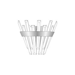 Citilux Вестерос CL307310 Бра хрустальное с выключателем Хром