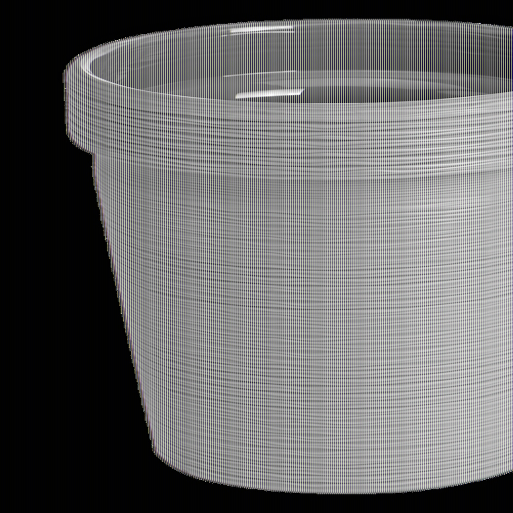 Кашпо для цветов пластиковое 2,35л d-16,5см «Терра» Мокко