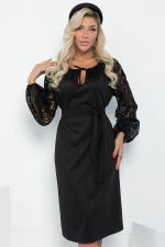 Платье Аура НЬЮ (черное) П12923-10М LT Collection