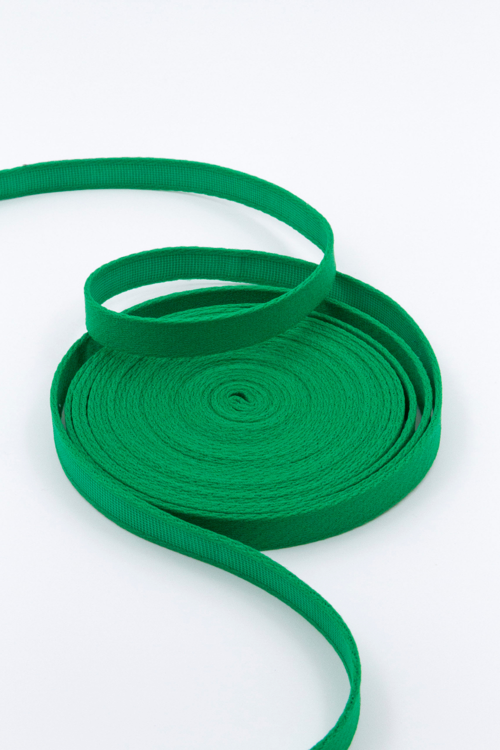 Туннельная лента зеленая бесшовная ширина 11 мм