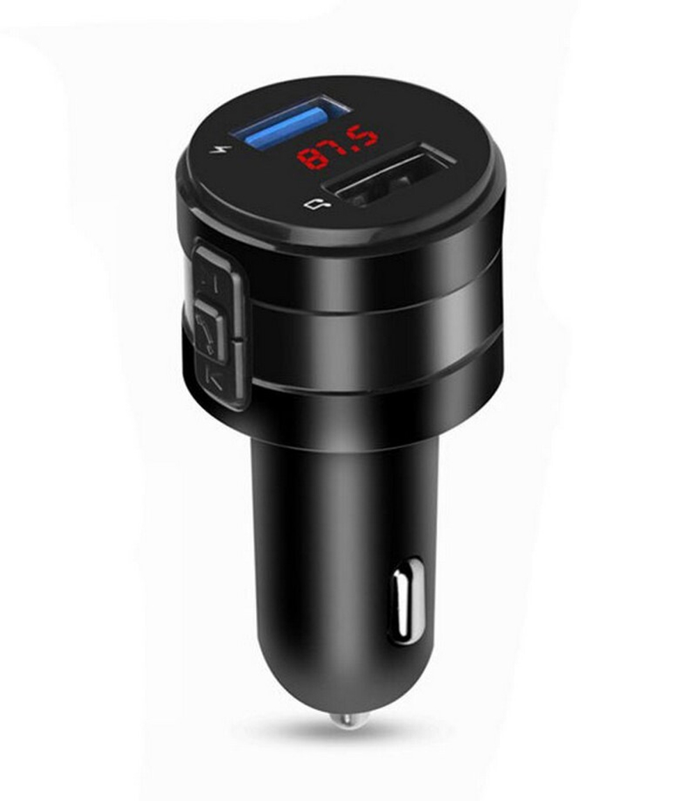 Автомобильный FM-трансмиттер X20 Bluetooth (черный)