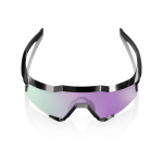 Спортивные очки с диоптриями 100% SPEEDCRAFT SL Polished Black - HiPER Lavender Mirror Polarized Lens
