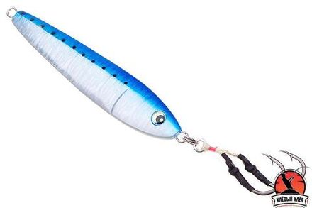 Пилькер ASARI Surge 230гр #03 silver/blue