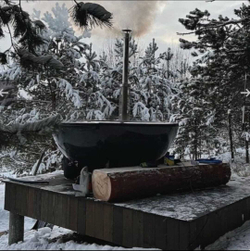 Купель цельная на ножках HomeLake