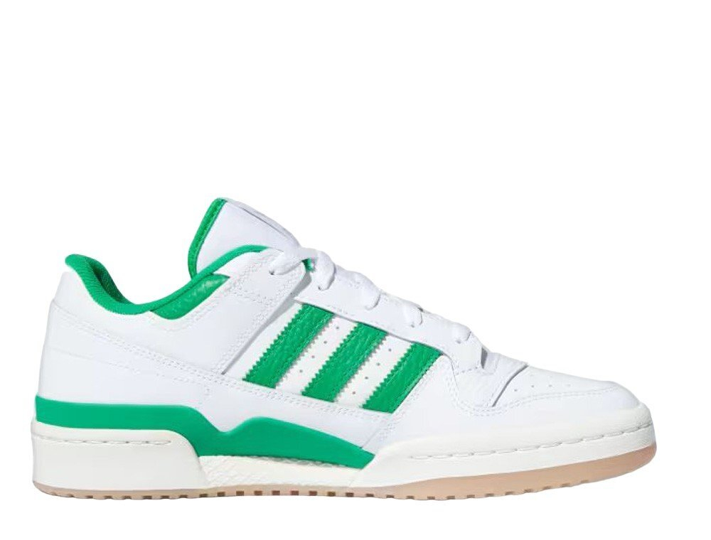 Баскетбольные кроссовки adidas Forum Low CL "White Green"