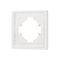 Рамка пластиковая FRM-TENDO-SFPL-1-WH Arlight 054645