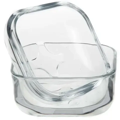 Контейнер стеклянный 395мл 11,4*11,4см 96887