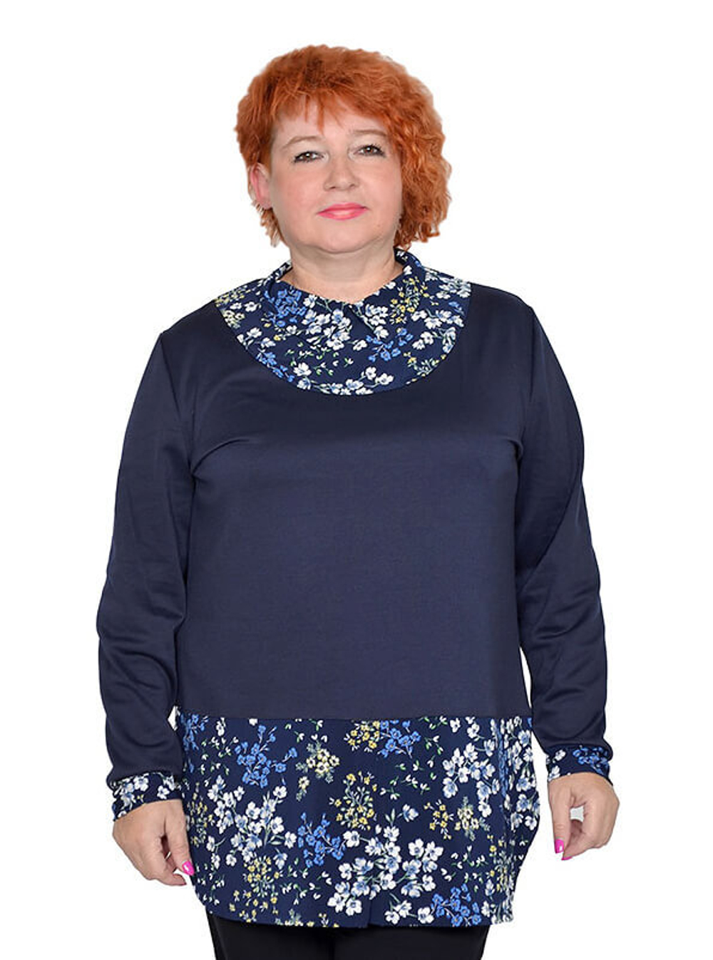 Комбинированная туника Алевтина