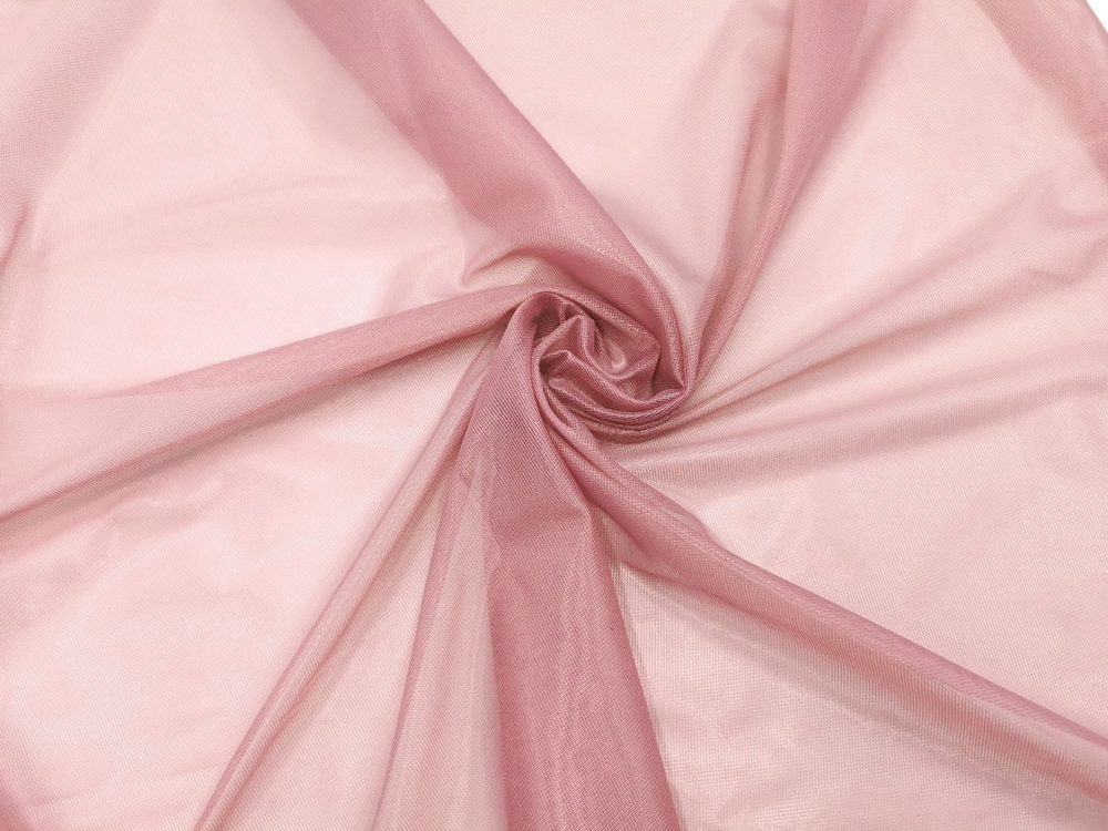 Корсетная сетка, мягкая, Lauma, пыльная роза (Арт: KSM-1101)