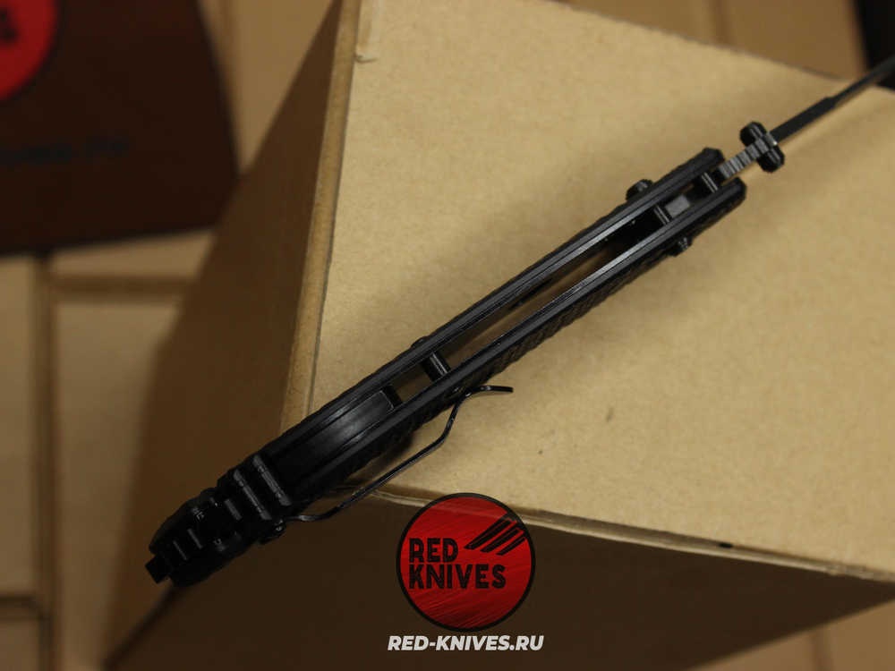 Нож Benchmade Mini Bedlam PS Black 865SBK - черная рукоять, темный клинок