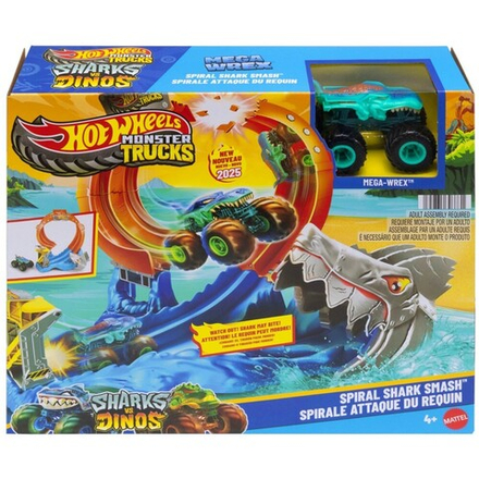 Hot Wheels - Монстр-траки REKIN'S RACE ROUND + машинка JFR08