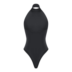 Боди halter black