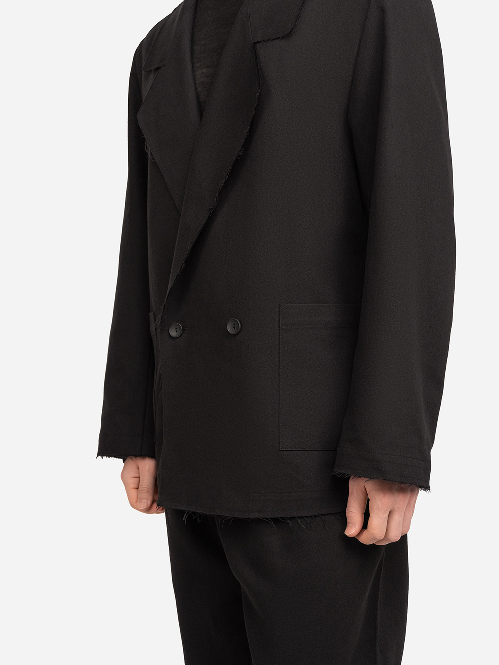 Пиджак унисекс "Воля". Черный