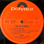 Taste ‎– On The Boards (Скандинавия 1970г.)