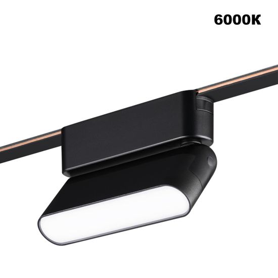 359466 SHINO NT24 117 черный Трековый смарт-светильник для низковольтного шинопровода с двумя режимами работы IP20 LED 6W 24V 3000-6000K EASY